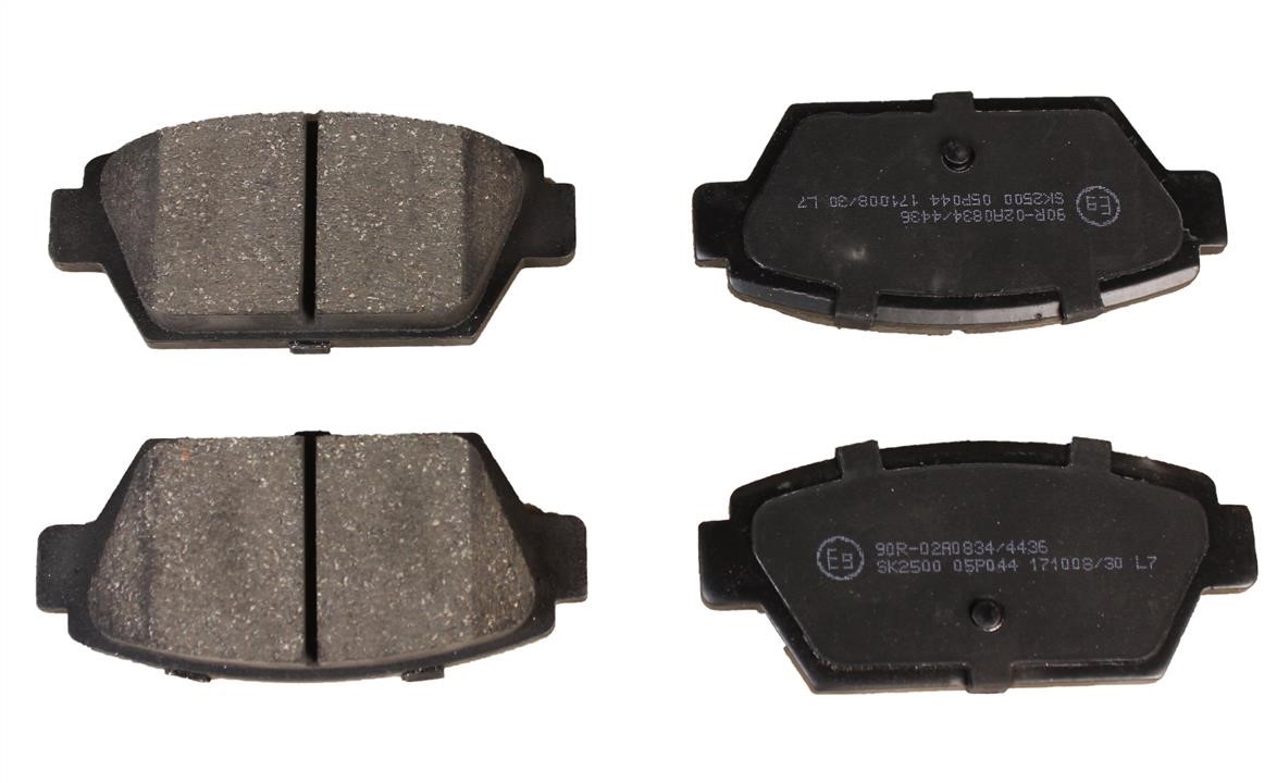 ABE C25000ABE Rear disc brake pads, set C25000ABE