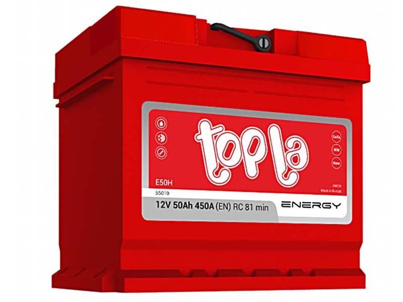Topla 108050 Battery Topla Energy 12V 50AH 450A(EN) R+ 108050