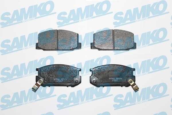 Samko 5SP070 Brake Pad Set, disc brake 5SP070