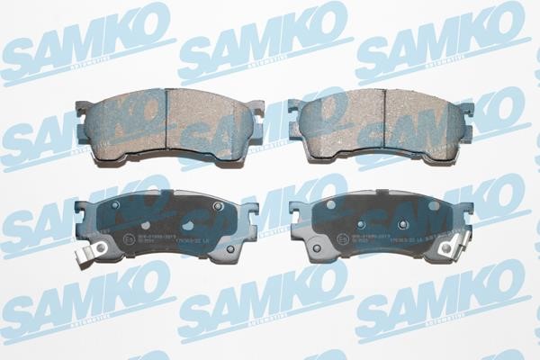 Samko 5SP1017 Brake Pad Set, disc brake 5SP1017