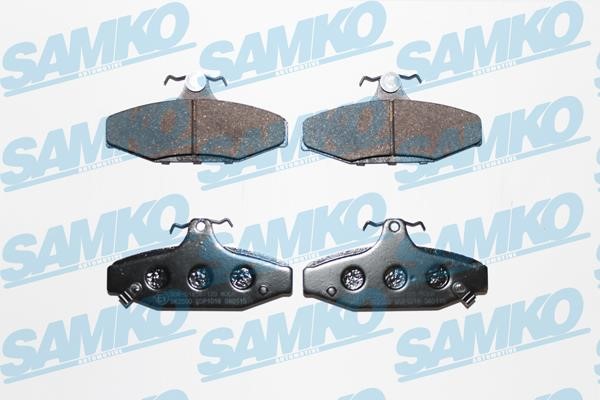 Samko 5SP1018 Brake Pad Set, disc brake 5SP1018