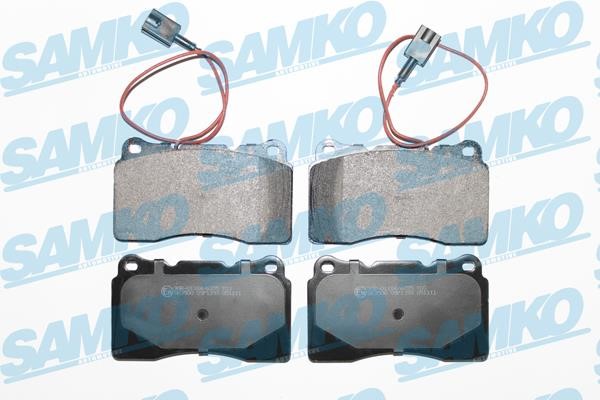 Samko 5SP1393 Brake Pad Set, disc brake 5SP1393