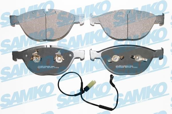 Samko 5SP1410A Brake Pad Set, disc brake 5SP1410A