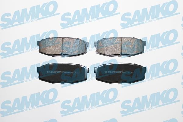 Samko 5SP1419 Brake Pad Set, disc brake 5SP1419
