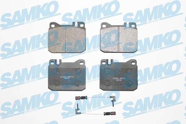 Samko 5SP141A Brake Pad Set, disc brake 5SP141A