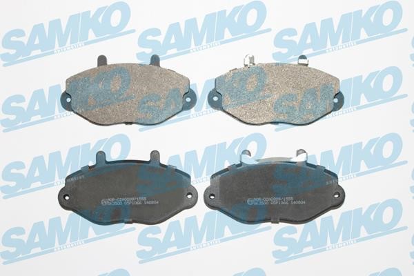 Samko 5SP1066 Brake Pad Set, disc brake 5SP1066