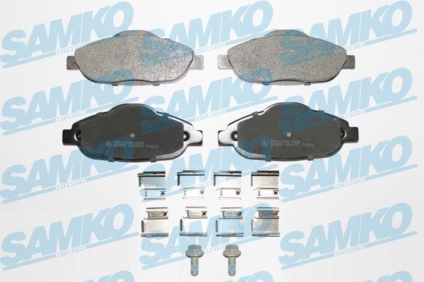 Samko 5SP1471K Brake Pad Set, disc brake 5SP1471K