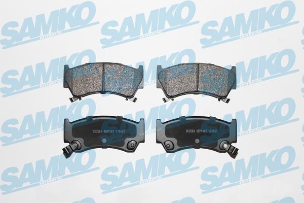 Samko 5SP1101 Brake Pad Set, disc brake 5SP1101