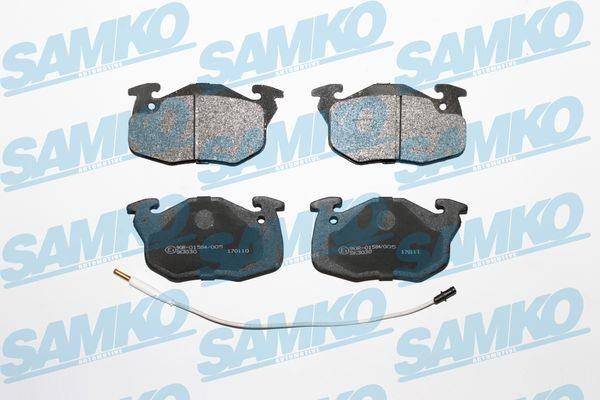 Samko 5SP1108 Brake Pad Set, disc brake 5SP1108