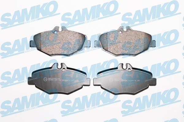 Samko 5SP1124 Brake Pad Set, disc brake 5SP1124