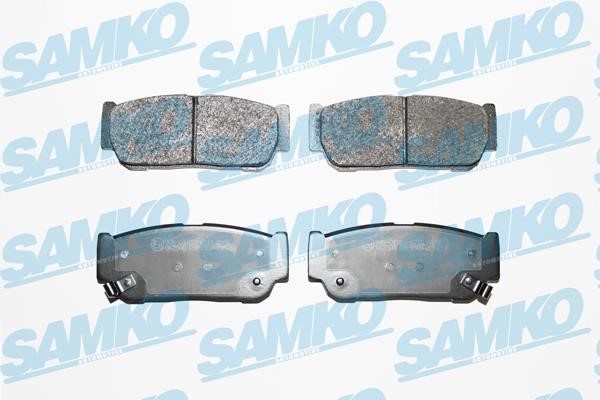 Samko 5SP1504 Brake Pad Set, disc brake 5SP1504