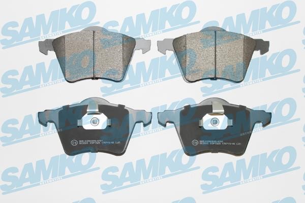Samko 5SP1525 Brake Pad Set, disc brake 5SP1525