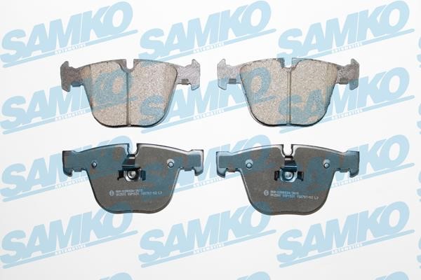 Samko 5SP1531 Brake Pad Set, disc brake 5SP1531