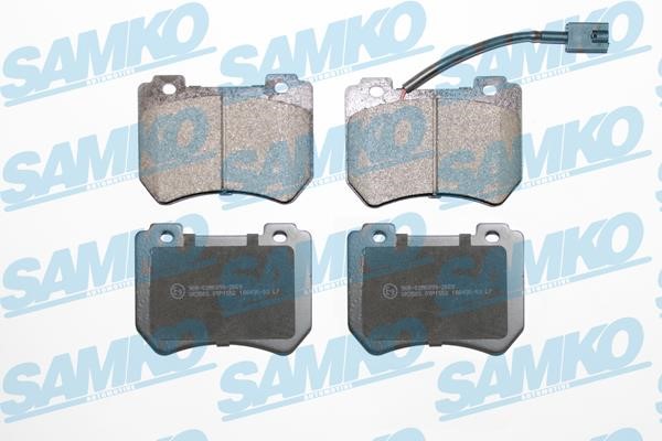Samko 5SP1552 Brake Pad Set, disc brake 5SP1552