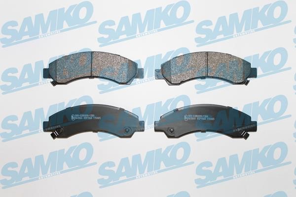 Samko 5SP1568 Brake Pad Set, disc brake 5SP1568