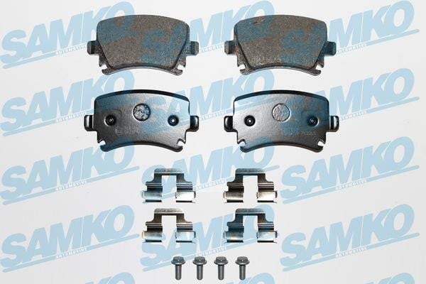 Samko 5SP1219K Brake Pad Set, disc brake 5SP1219K