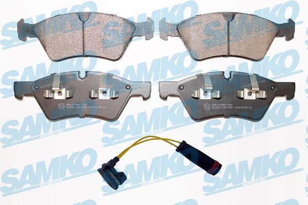 Samko 5SP1253A Brake Pad Set, disc brake 5SP1253A