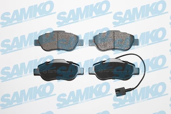 Samko 5SP1263 Brake Pad Set, disc brake 5SP1263