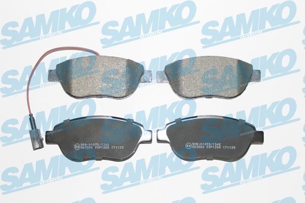 Samko 5SP1268 Brake Pad Set, disc brake 5SP1268