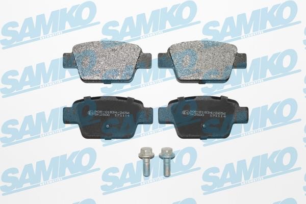 Samko 5SP1269 Brake Pad Set, disc brake 5SP1269