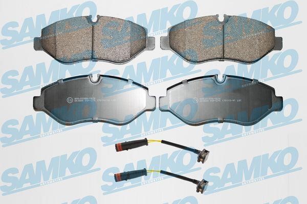 Samko 5SP1275A Brake Pad Set, disc brake 5SP1275A