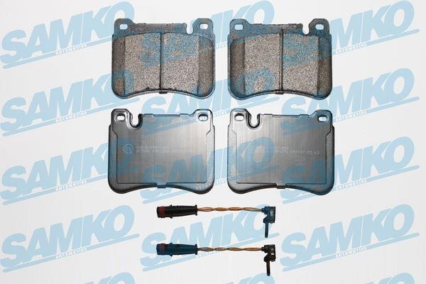 Samko 5SP1276A Brake Pad Set, disc brake 5SP1276A