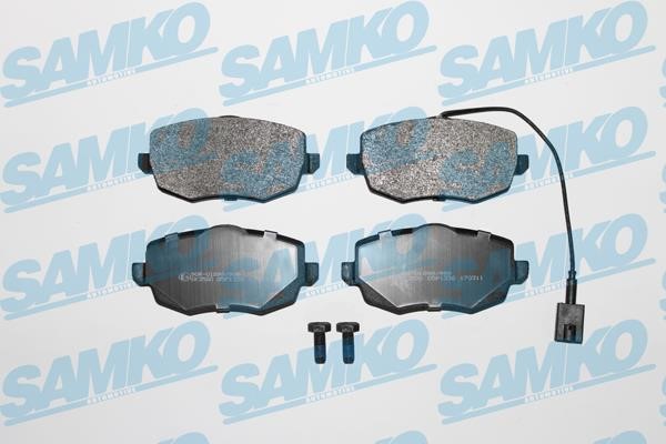 Disc brake pad set Lancia Ypsilon: 5SP1336 Samko Brake pad set