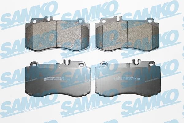 Samko 5SP1592 Brake Pad Set, disc brake 5SP1592