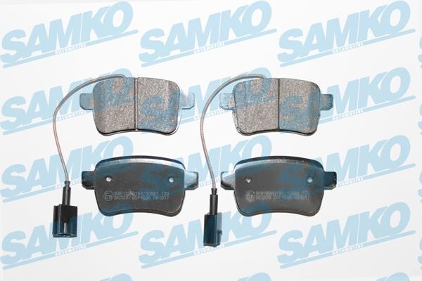 Samko 5SP1596 Brake Pad Set, disc brake 5SP1596