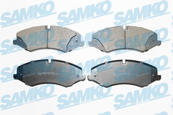 Samko 5SP1600 Brake Pad Set, disc brake 5SP1600