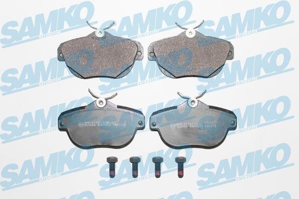 Samko 5SP1603 Brake Pad Set, disc brake 5SP1603