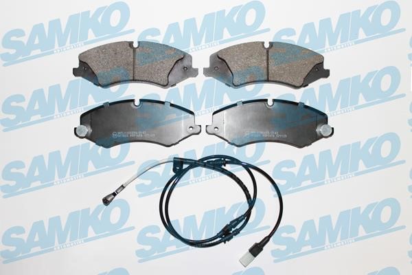 Samko 5SP1616A Brake Pad Set, disc brake 5SP1616A