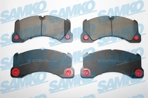 Samko 5SP1754 Brake Pad Set, disc brake 5SP1754