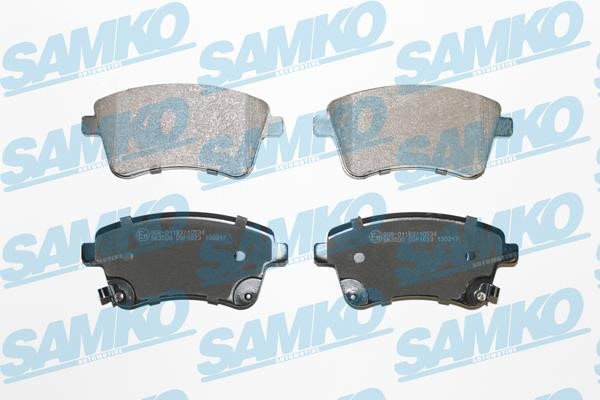 Samko 5SP1623 Brake Pad Set, disc brake 5SP1623