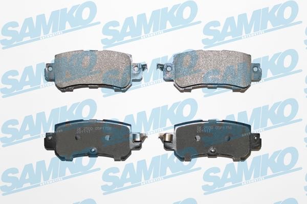 Samko 5SP1756 Brake Pad Set, disc brake 5SP1756