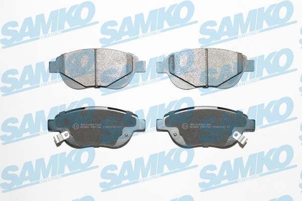 Samko 5SP1760 Brake Pad Set, disc brake 5SP1760
