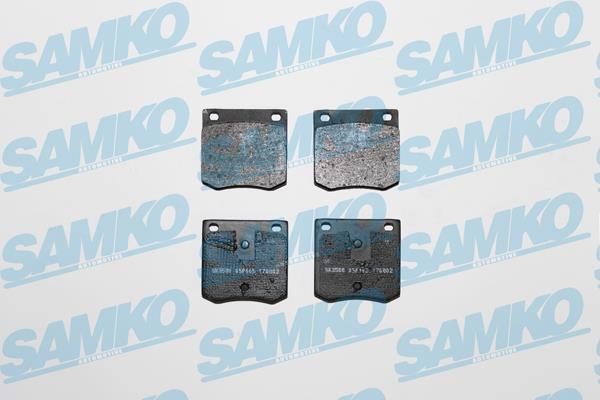 Samko 5SP165 Brake Pad Set, disc brake 5SP165