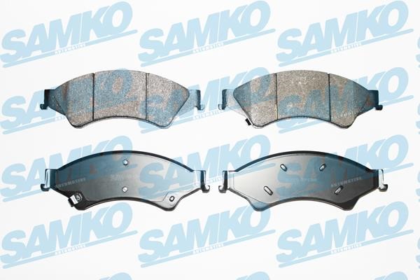 Samko 5SP1768 Brake Pad Set, disc brake 5SP1768