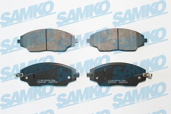 Samko 5SP1769 Brake Pad Set, disc brake 5SP1769