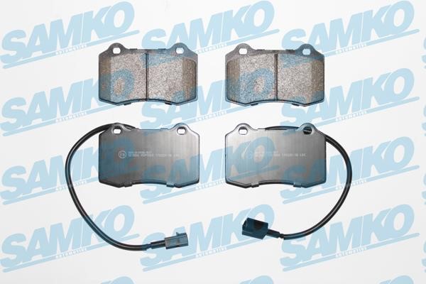 Samko 5SP1665 Brake Pad Set, disc brake 5SP1665