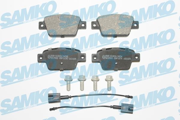 Samko 5SP1676 Brake Pad Set, disc brake 5SP1676