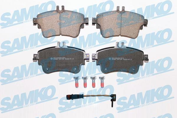 Samko 5SP1780A Brake Pad Set, disc brake 5SP1780A