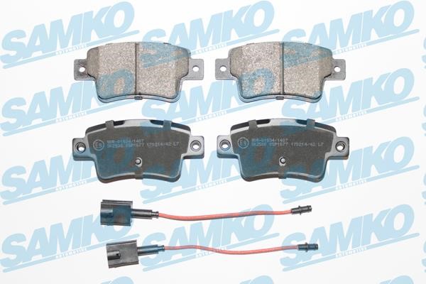 Samko 5SP1677 Brake Pad Set, disc brake 5SP1677