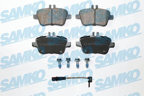 Samko 5SP1782A Brake Pad Set, disc brake 5SP1782A