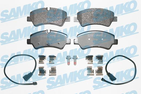 Samko 5SP1787A Brake Pad Set, disc brake 5SP1787A
