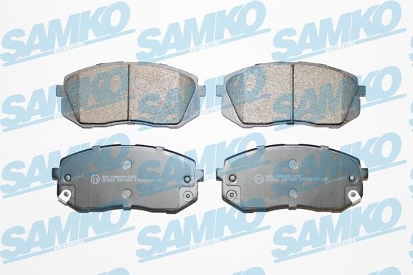 Samko 5SP1689 Brake Pad Set, disc brake 5SP1689