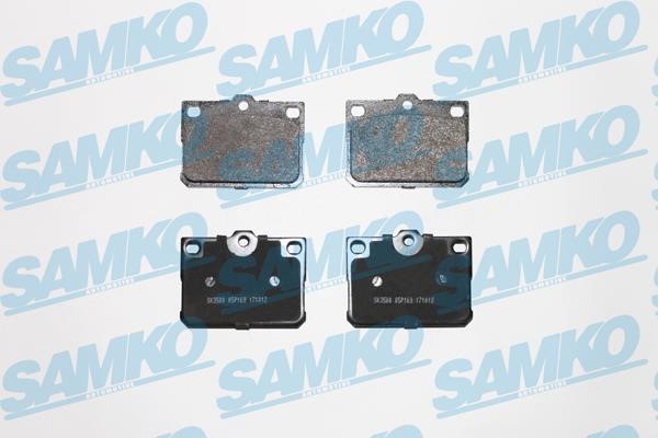 Samko 5SP169 Brake Pad Set, disc brake 5SP169