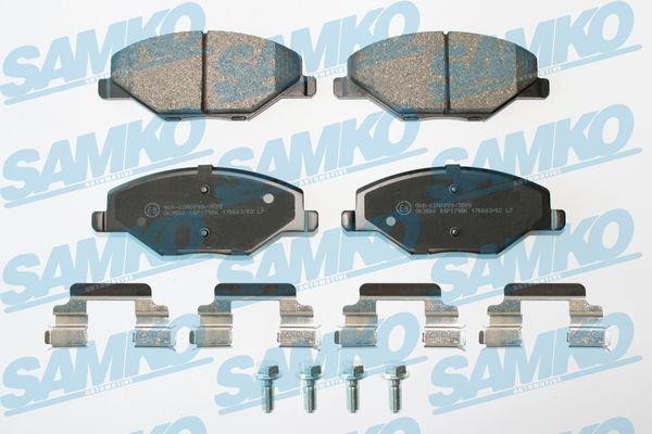 Samko 5SP1795K Brake Pad Set, disc brake 5SP1795K
