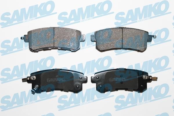 Samko 5SP1798 Brake Pad Set, disc brake 5SP1798