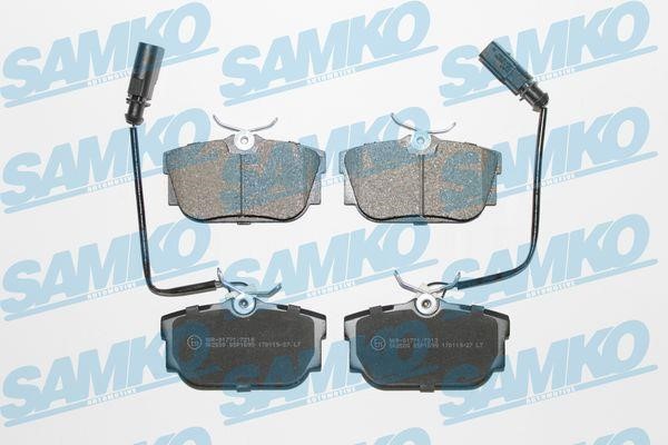 Samko 5SP1699 Brake Pad Set, disc brake 5SP1699